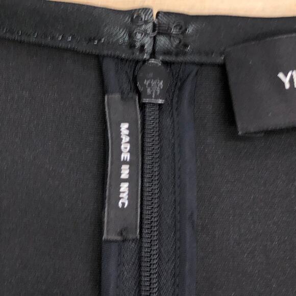 Yigal Azrouel Womens Size 12 Dress Scuba Sheath Sleeveless Stretch USA Made - Picture 13 of 14